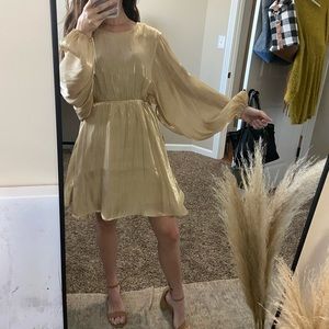 Gold Dress